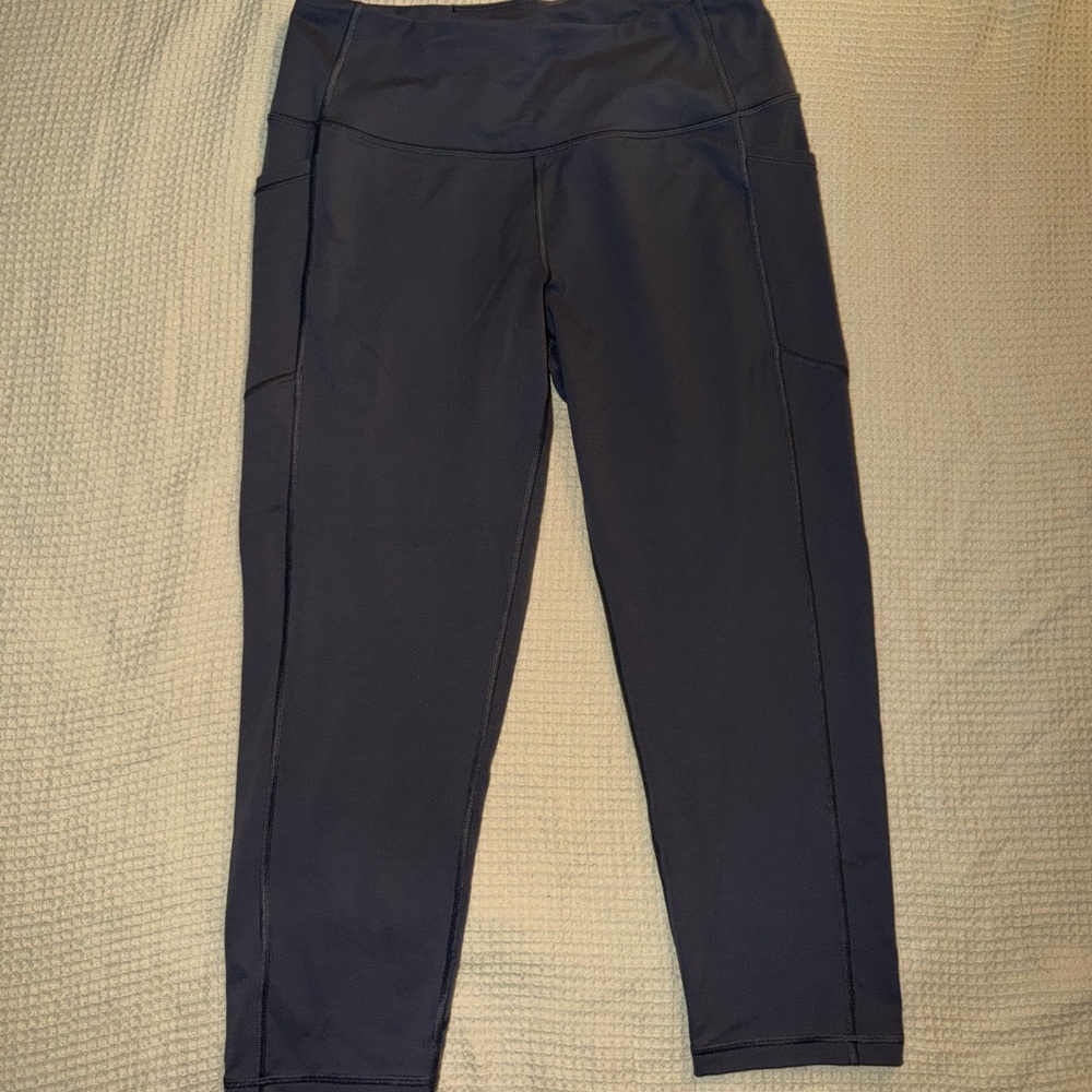 Victoria Sport Purple Leggings Womens Large High Rise Athletic Workout Yoga